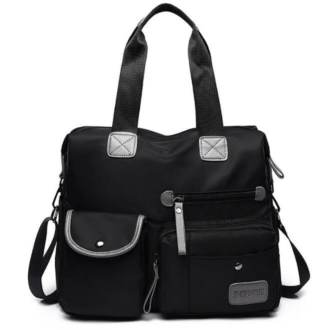 حقيبة يد نسائية أنيقة، مقاومة للماء ومتعددة الجيوب