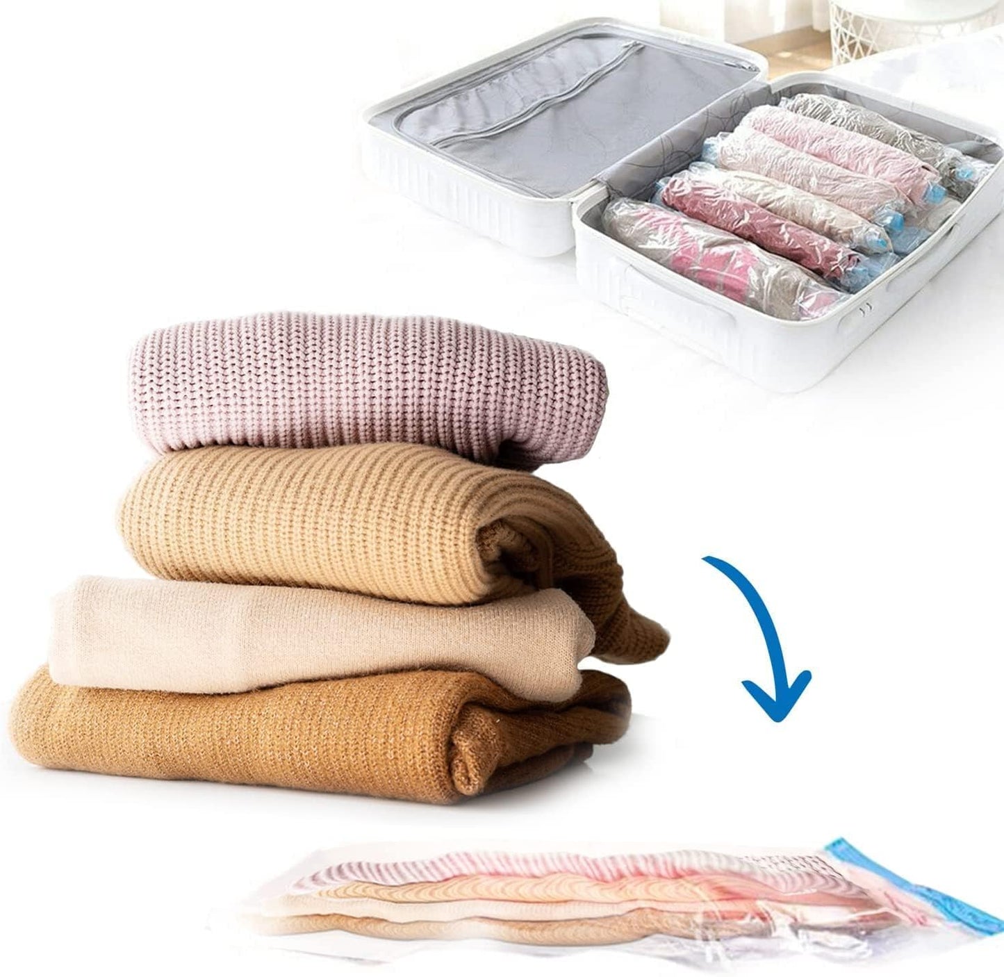 Vacuum Storage Bags (أكياس تفريغ الهواء)
