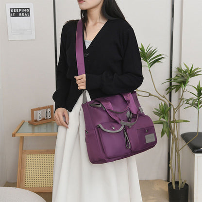 حقيبة يد نسائية أنيقة، مقاومة للماء ومتعددة الجيوب